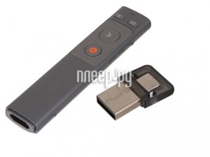 Фото Baseus Orange Dot Wireless Presenter Grey ACFYB-B0G