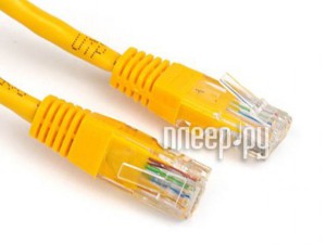 Фото Ripo UTP cat.5e RJ45 0.5m Yellow 003-300021