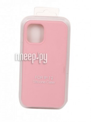 Фото Чехол Innovation для APPLE iPhone 12 Mini Silicone Soft Inside Pink 18010