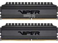 Фото Patriot Memory Viper Blackout DDR4 DIMM 3600MHz CL18 - 16Gb Kit (2x8Gb) PVB416G360C8K
