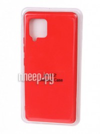 Фото Чехол Innovation для Samsung Galaxy A42 Soft Inside Red 18967