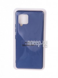 Фото Чехол Innovation для Samsung Galaxy A42 Soft Inside Blue 18968