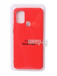 Фото Чехол Innovation для Samsung Galaxy F41 Soft Inside Red 18987