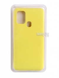 Фото Чехол Innovation для Samsung Galaxy F41 Soft Inside Yellow 19076