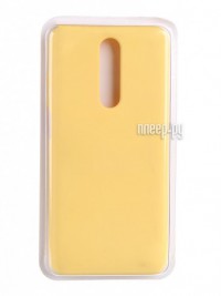 Фото Чехол Innovation для Xiaomi Redmi K30 Soft Inside Yellow 19204