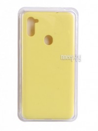 Фото Чехол Innovation для Samsung Galaxy A11 Soft Inside Yellow 19128