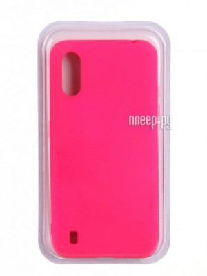 Фото Чехол Innovation для Samsung Galaxy M01 Soft Inside Light Pink 19089