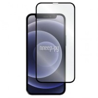 Фото Защитное стекло LuxCase для APPLE iPhone 12 mini 2.5D Full Glue 0.33mm Black Frame 78400