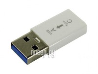 Фото KS-is USB Type C Female - USB 3.0 White KS-379