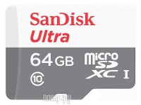 Фото 64Gb - SanDisk Micro Secure Digital XC UHS-I SDSQUNR-064G-GN3MN