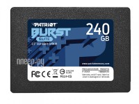 Фото Patriot Memory Burst Elite 240Gb PBE240GS25SSDR