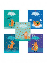 Фото Тетрадь Hatber Funny Fox A5 48 листов 48Т5лВ1