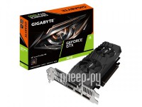 Фото GigaByte GTX 1650 D6 OC Low Profile 4G 1620Mhz PCI-E 3.0 4096Mb 12000Mhz 128 bit 2xHDMI 1xDP GV-N1656OC-4GL