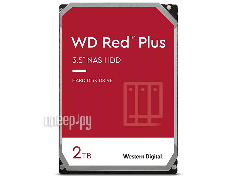 Купить Western Digital WD Red Plus 2Tb WD20EFZX по низкой цене в Москве ...
