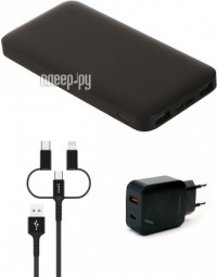 Фото Xiaomi Redmi Power Bank 10000mAh PB100LZM Black VXN4305GL Выгодный набор + подарок серт. 200Р!!!