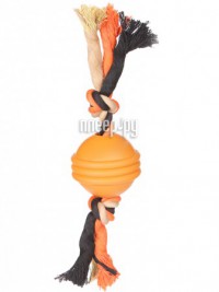 Фото Beeztees Sumo Fit Ball Мяч на канате Orange 626705 / 81228