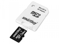 Фото 256Gb - SmartBuy MicroSDXC Class 10 Pro UHS-I U3 SB256GBSDCL10U3-01 с адаптером SD (Оригинальная!)