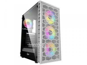 Фото Powercase Mistral Z4C White Tempered Glass Mesh CMIZ4CW-L4