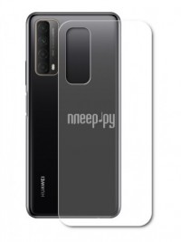 Фото Гидрогелевая пленка LuxCase для Huawei P Smart 2021 0.14mm Back Transparent 86032