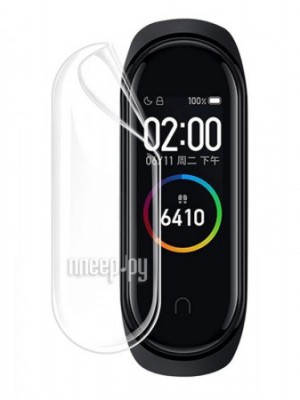 Фото Гидрогелевая пленка LuxCase для Xiaomi Mi Band 3 Front 0.14mm 2шт Transparent 86146