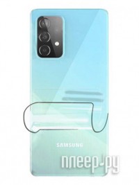 Фото Гидрогелевая пленка LuxCase для Samsung Galaxy A02s 0.14mm Back Transparent 86184