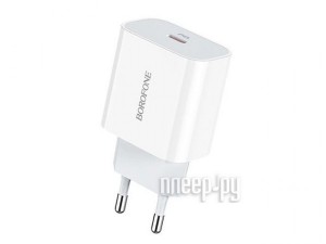 Фото Borofone BA38A Plus Speedy 1xUSB PD20W White