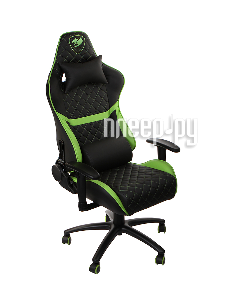 Кресло игровое cougar neon green