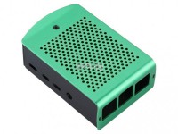 Фото Корпус Qumo RS037 для Raspberry Pi 4B Aluminum Case Green