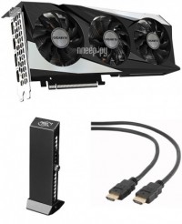 Фото GigaByte GeForce RTX 3060 Gaming OC 12G LHR 1837Mhz PCI-E 4.0 12288Mb 15000Mhz 192-bit 2xHDMI 2xDP GV-N3060GAMING OC-12GD LHR Rev. 2.0 Выгодный набор + подарок серт. 200Р!!!