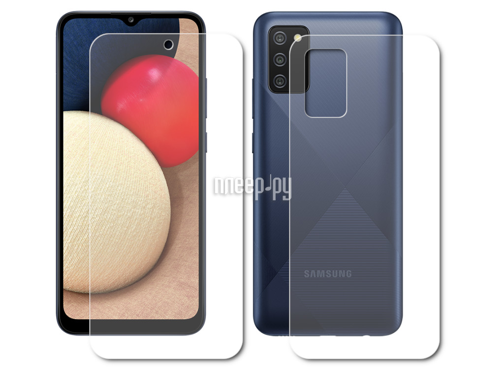 Купить Гидрогелевая пленка LuxCase для Samsung Galaxy A02s 0.14mm Front and  Back Matte 86370 по низкой цене в Москве | Интернет магазин Плеер.ру