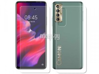 Фото Гидрогелевая пленка LuxCase для Tecno Camon 17P 0.14mm Front and Back Transparent 86581