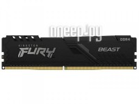 Фото Kingston Fury Black DDR4 DIMM 3200Mhz PC25600 CL16 - 16Gb KF432C16BB1/16