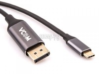 Фото Vcom USB 3.1 Type-C/M - DisplayPort/M 1.8m CU422MC-1.8M