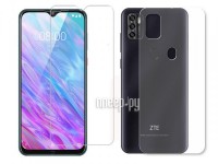 Фото Гидрогелевая пленка LuxCase для ZTE Blade A7S 2020 0.14mm Front and Back Transperent 86714