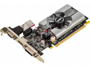 Фото MSI GeForce 210 460Mhz PCI-E 1024Mb 800Mhz 64 bit DVI HDMI N210-1GD3/LP