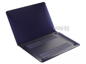 Фото Накладка на ноутбук Barn&Hollis APPLE MacBook Air 13 (A1932/A2179/A2337) Matte Case Dark Grey УТ000026913