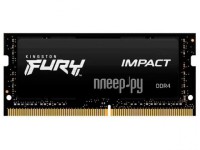 Фото Kingston Fury Impact DDR4 SO-DIMM 3200MHz PC-25600 CL20 - 8Gb KF432S20IB/8
