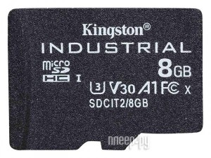 Фото 8Gb - Kingston Micro Secure Digital HC UHS-I Class 3 SDCIT2/8GBSP (Оригинальная!)