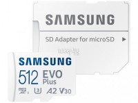 Фото 512Gb - Samsung Micro Secure Digital XC Evo Plus Class 10 MB-MC512KA с переходником под SD (Оригинальная!)