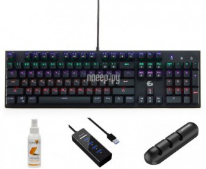 Фото Gembird KB-G550L Black Выгодный набор + подарок серт. 200Р!!!