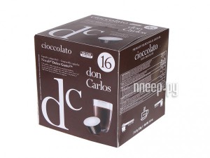 Фото Don Carlos Cioccolato 16шт стандарта Dolce Gusto