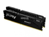 Фото Kingston Fury Beast DDR5 DIMM 5200Mhz PC-41600 CL40 - 32Gb Kit (2x16Gb) KF552C40BBK2-32