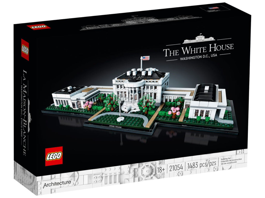 Купить Lego Architecture Белый дом 1483 дет. 21054 по низкой цене в ...