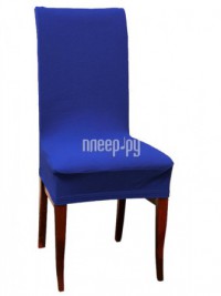Фото Чехол на стул LuxAlto Jacquard W002 Cobalt 11361