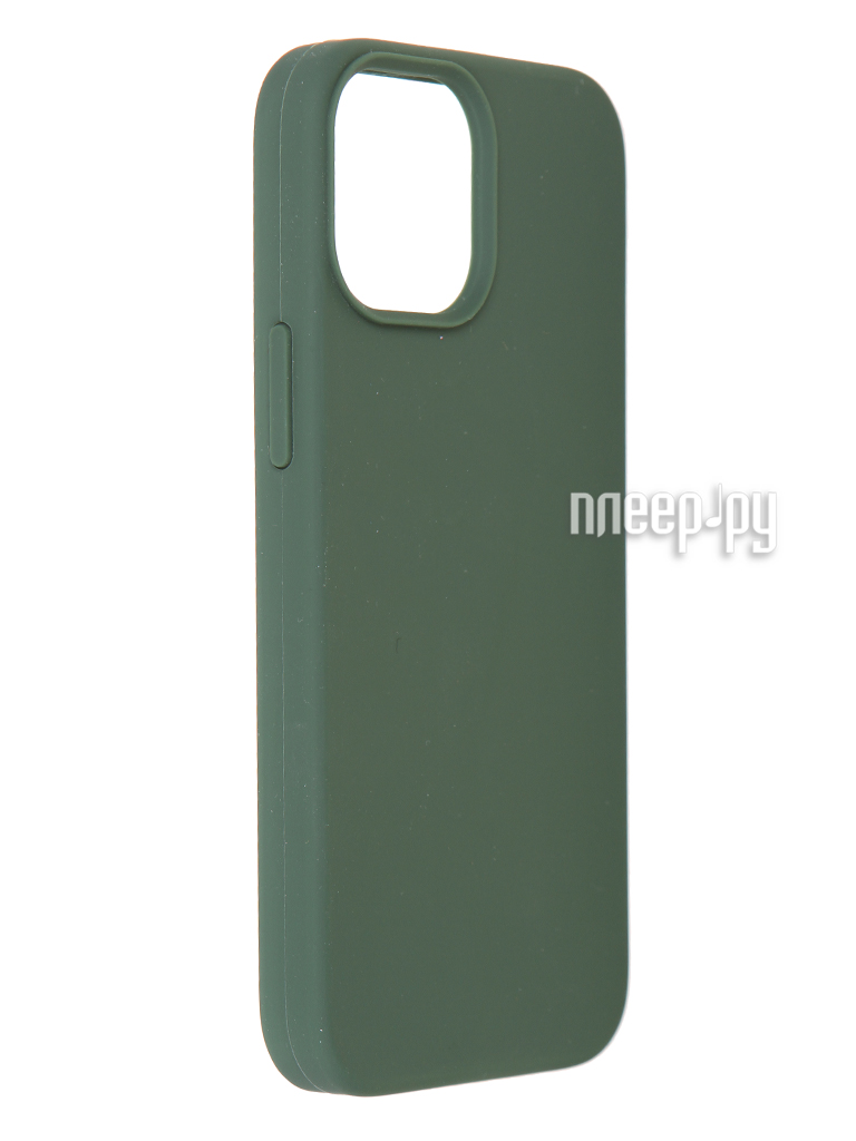 Купить Защитный чехол LuxCase для APPLE iPhone 13 mini Liquid Silicone 2mm  Dark Green 69058 по низкой цене в Москве - Интернет магазин Плеер.ру