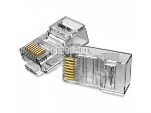 Фото Коннектор Vention RJ45 8p8c cat.5 50шт IDBR0-50