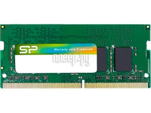Фото Silicon Power DDR4 SO-DIMM 2666Mhz PC-21300 - 8Gb SP008GBSFU266B02