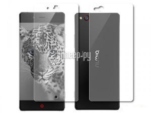 Фото Гидрогелевая пленка LuxCase для ZTE Nubia Z9 0.14mm Matte Front and Back Transparent 87673