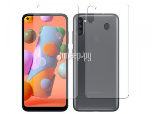 Фото Гидрогелевая пленка LuxCase для Samsung Galaxy A11 0.14mm Matte Front and Back 87097