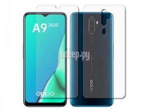 Фото Гидрогелевая пленка LuxCase для Oppo A9 2020 0.14mm Front and Back Transparent 86970